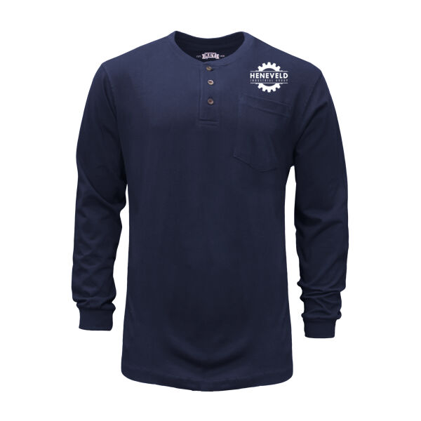 Heavyweight Henley Pocket Shirt Thumbnail